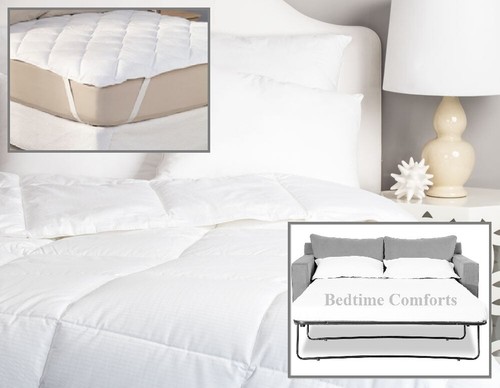 Sofa bed pull out quilted - sofa, /