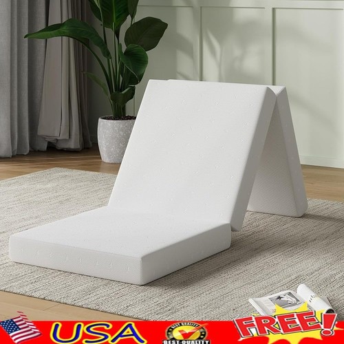 Portable tri fold mattress - tri-fold,