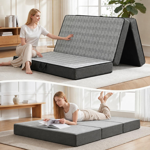 Trifold mattress twin size - 6",